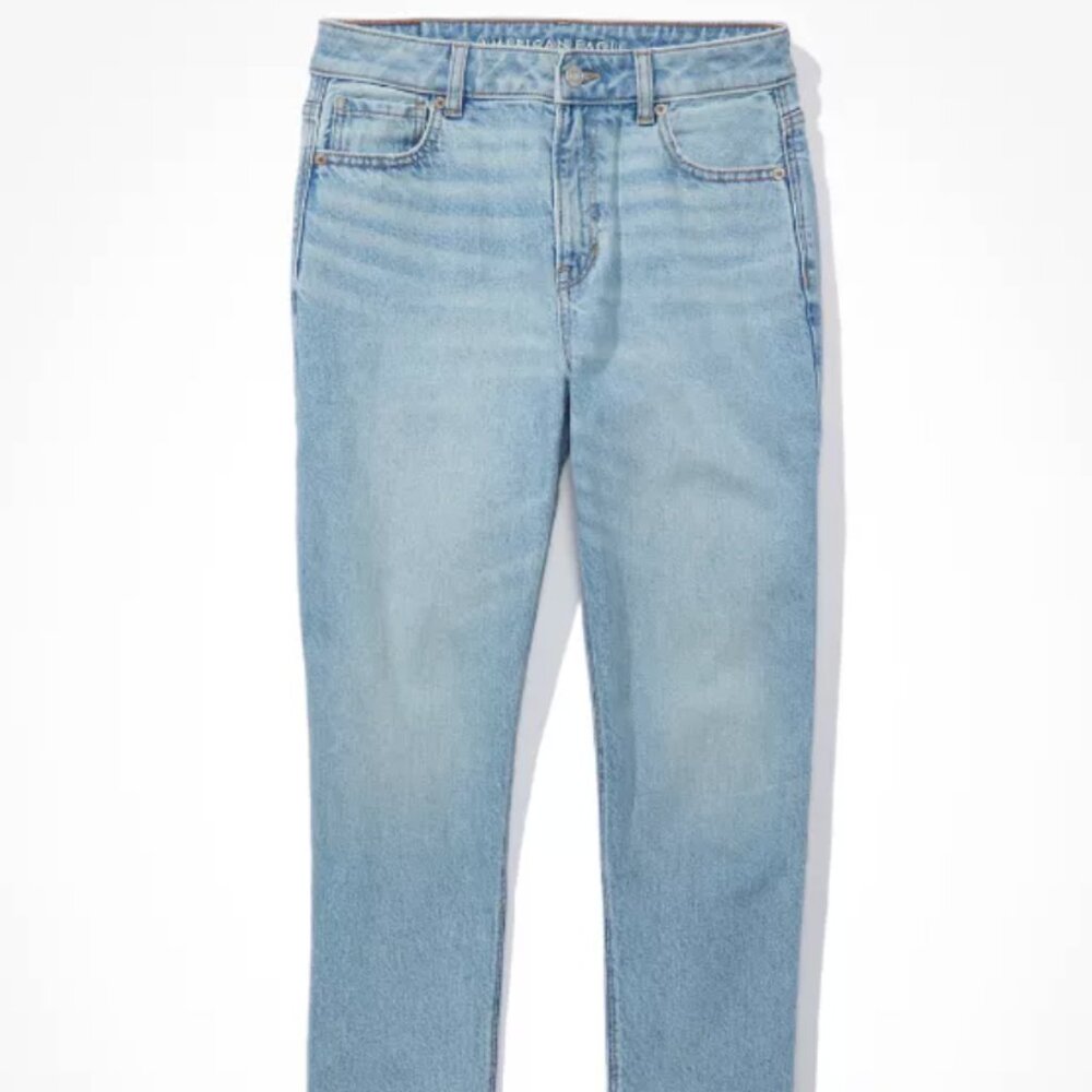 American Eagle Strigid Mom Jean